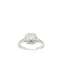Pamono Art Deco Style Ring with 0.25 Ct Diamond> Rings