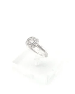 Pamono Art Deco Style Ring with 0.25 Ct Diamond><noscript><img width=