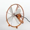 Pamono Art Deco Table Fan attributed to Peter Behrens for Aeg Elektro Praga, 1930s> Electronics