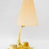 Pamono Art Deco Table Lamp with Fabric Shade, Vienna, 1920s> Table Lamps