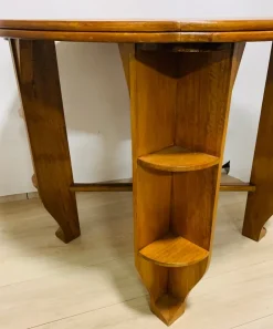 Hot Pamono Art Deco Teak Game Table, Italy, 1930s