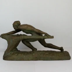 Clearance Pamono Art Deco Terracotta Sculpture by Ugo Cipriani, 1930s