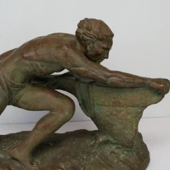 Clearance Pamono Art Deco Terracotta Sculpture by Ugo Cipriani, 1930s