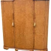 Clearance Pamono Art Deco Triple Wardrobe by Harry and Lou Epstein, 1930s