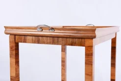 Pamono Art Deco Trolley in Walnut, 1930s> Serving Bar Carts & Trolleys
