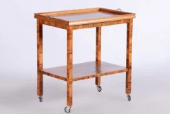 Pamono Art Deco Trolley in Walnut, 1930s><noscript><img width=