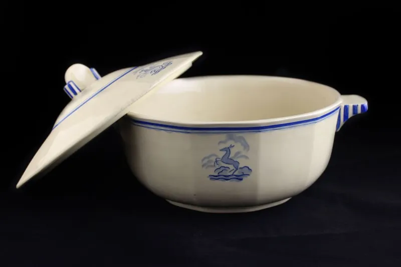 Pamono Art Deco Tureen from Bosch Freres la Louviere, 1920s> Dinnerware Accessories