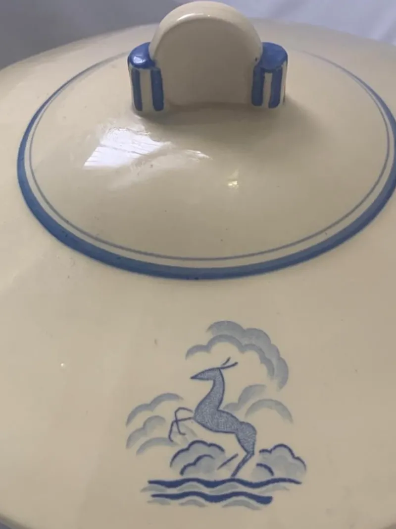Pamono Art Deco Tureen from Bosch Freres la Louviere, 1920s> Dinnerware Accessories