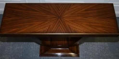 Hot Pamono Art Deco Vancucci Sunburst Console Table by Theodore Alexander