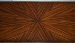 Hot Pamono Art Deco Vancucci Sunburst Console Table by Theodore Alexander