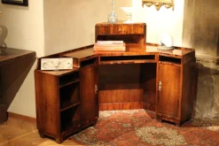 Pamono Art Deco Veneer Writing Desk or Vanity Table, 1920s><noscript><img width=