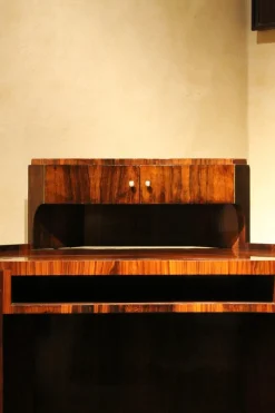 Pamono Art Deco Veneer Writing Desk or Vanity Table, 1920s><noscript><img width=