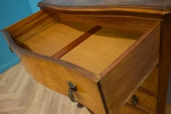Sale Pamono Art Deco Walnut and Walnut Veneer Chest of Drawers, 1950s