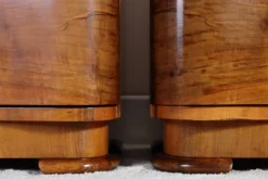 Outlet Pamono Art Deco Walnut Bedside Tables by Jindrich Halabala for Up Zavody, 1940s, Set of 2