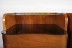 Outlet Pamono Art Deco Walnut Bedside Tables by Jindrich Halabala for Up Zavody, 1940s, Set of 2