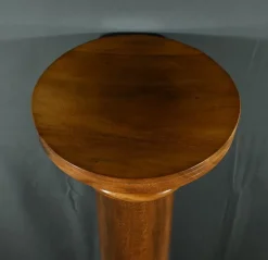 Pamono Art Deco Walnut Column, 1930><noscript><img width=