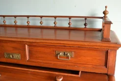 Discount Pamono Art Deco Walnut Cylinder Desk