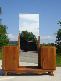 Pamono Art Deco Walnut Dressing Table, 1920s> Dressing Tables