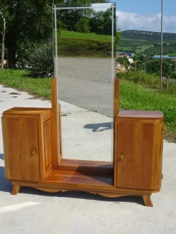 Pamono Art Deco Walnut Dressing Table, 1920s> Dressing Tables