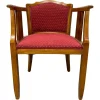 Sale Pamono Art Deco Walnut Office Chair, 1930s