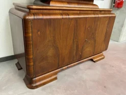 Clearance Pamono Art Deco Walnut Showcase, 1930s