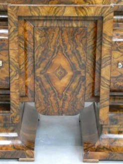 Hot Pamono Art Deco Walnut Showcase, 1930s, Set of 2