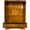 Pamono Art Deco Walnut Showcase, 1930s