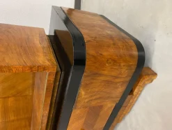 Pamono Art Deco Walnut Showcase, 1930s