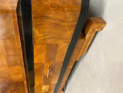 Pamono Art Deco Walnut Showcase, 1930s