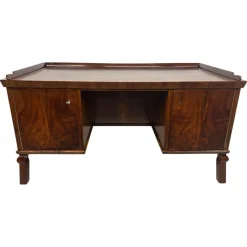 Pamono Art Deco Walnut Writing Desk, 1930s> Desks