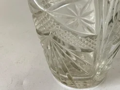 Clearance Pamono Art Deco White Champagne Cooler in Glass, France, 1940s