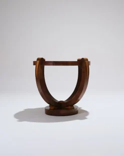 Online Pamono Art Deco Wooden Pedestal Table, 1930s