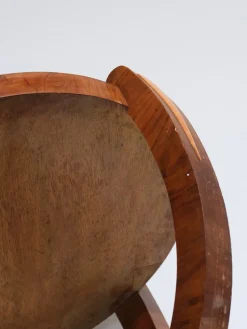 Online Pamono Art Deco Wooden Pedestal Table, 1930s