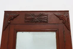 Pamono Art Deco Wooden Shaving Cabinet with Beveled Mirror, France, 1920s><noscript><img width=