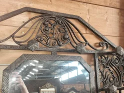 Pamono Art Deco Wrought Iron Cloakroom><noscript><img width=