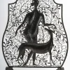 Pamono Art Deco Wrought Iron Fire Screen, 1930s