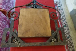 Hot Pamono Art Deco Wrought Iron Mirror, 1930s