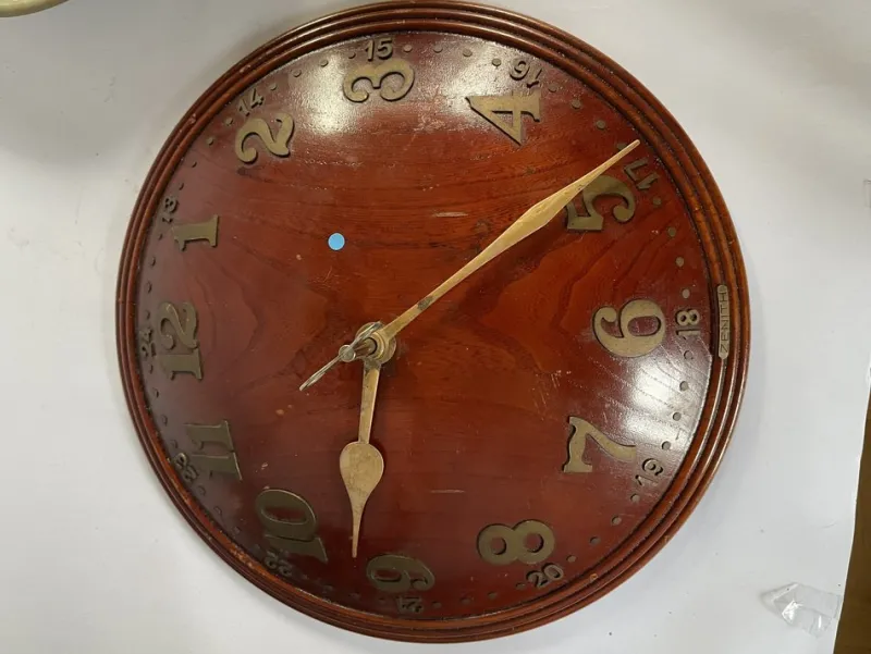 Pamono Art Deco Zenith Wall Clock> Clocks