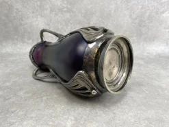 Pamono Art Nouveau Art Glass Vase attributed to Wilhelm Kralik Sohne, 1890s><noscript><img width=