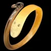 Pamono Art Nouveau Bakelite Bangle in Snake Shape, 1910s> Bracelets