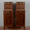 Discount Pamono Art Nouveau Bedside Tables with Marble Tops, 1890s, Set of 2