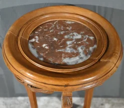 Pamono ,Art Nouveau Beech Bolster, 1890s><noscript><img width=