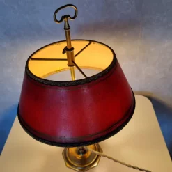 Pamono Art Nouveau Bouillotte Desk Lamp, 1920s><noscript><img width=