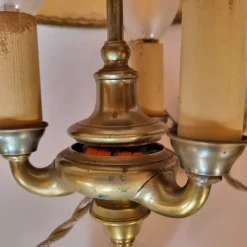 Pamono Art Nouveau Bouillotte Desk Lamp, 1920s><noscript><img width=