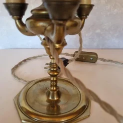 Pamono Art Nouveau Bouillotte Desk Lamp, 1920s><noscript><img width=