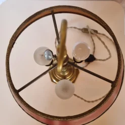 Pamono Art Nouveau Bouillotte Desk Lamp, 1920s><noscript><img width=