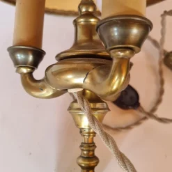 Pamono Art Nouveau Bouillotte Desk Lamp, 1920s><noscript><img width=