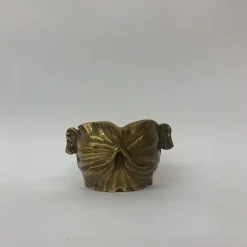 Pamono Art Nouveau Bronze Flower Pot, 1930s><noscript><img width=