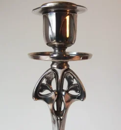 Online Pamono Art Nouveau Candlesticks from WMF, 1890s, Set of 2