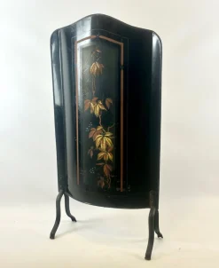 Pamono Art Nouveau Cast Iron Firescreen, 1910s> Room Dividers & Screens